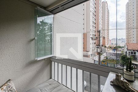 Varanda da Sala de apartamento para alugar com 2 quartos, 50m² em Alto do Ipiranga, São Paulo