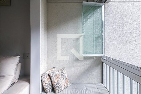 Varanda da Sala de apartamento para alugar com 2 quartos, 50m² em Alto do Ipiranga, São Paulo