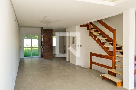 Sala de casa de condomínio à venda com 3 quartos, 160m² em Aberta dos Morros, Porto Alegre