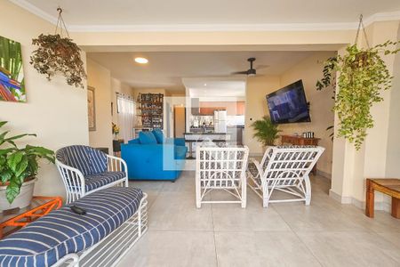 Sala de apartamento para alugar com 4 quartos, 250m² em Jardim Praiano, Guarujá