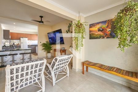 Sala de apartamento para alugar com 4 quartos, 250m² em Jardim Praiano, Guarujá