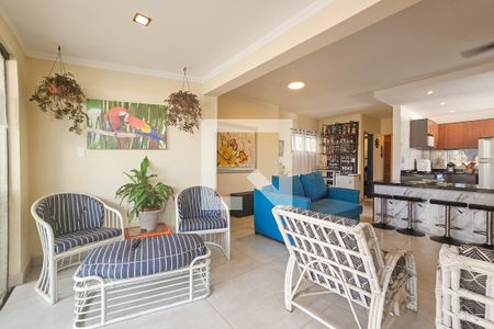 Sala de apartamento para alugar com 4 quartos, 250m² em Jardim Praiano, Guarujá