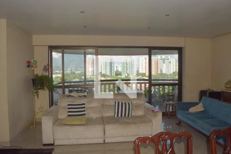 Sala de apartamento à venda com 3 quartos, 129m² em Barra da Tijuca, Rio de Janeiro