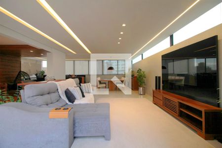 Sala de apartamento à venda com 4 quartos, 364m² em Buritis, Belo Horizonte