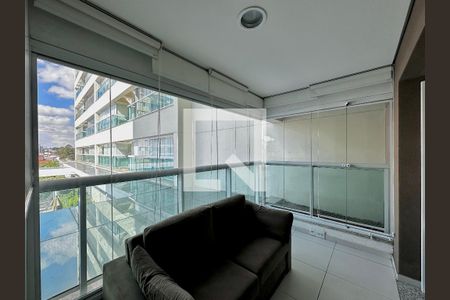 Sacada de apartamento à venda com 1 quarto, 34m² em Campo Belo, São Paulo