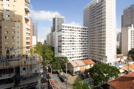 Vista Varanda da Sala de apartamento à venda com 3 quartos, 168m² em Vila Nova Conceição, São Paulo