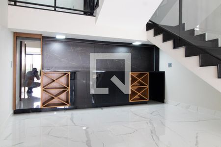 Sala de casa de condomínio para alugar com 4 quartos, 531m² em Loteamento Alphaville Campinas, Campinas