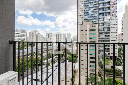 Varanda de apartamento para alugar com 1 quarto, 27m² em Campo Belo, São Paulo