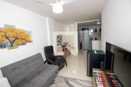 Sala de apartamento à venda com 1 quarto, 55m² em Recreio dos Bandeirantes, Rio de Janeiro