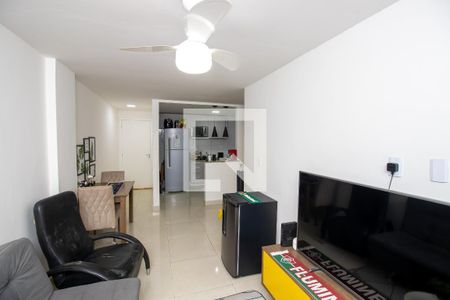 Sala de apartamento à venda com 1 quarto, 55m² em Recreio dos Bandeirantes, Rio de Janeiro