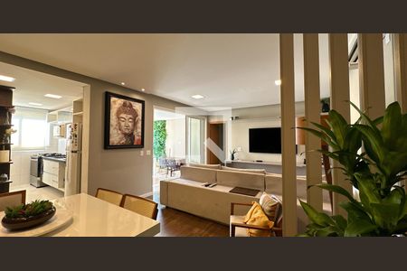 Sala de apartamento à venda com 3 quartos, 117m² em Jardim Trevo, Jundiaí