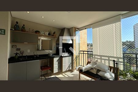 Varanda da Sala de apartamento à venda com 3 quartos, 117m² em Jardim Trevo, Jundiaí