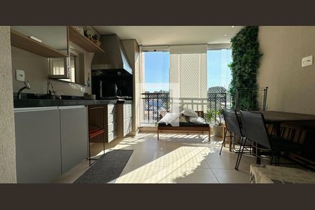 Varanda da Sala de apartamento à venda com 3 quartos, 117m² em Jardim Trevo, Jundiaí