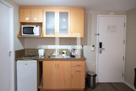 Cozinha de apartamento para alugar com 1 quarto, 34m² em Centro, Guarulhos