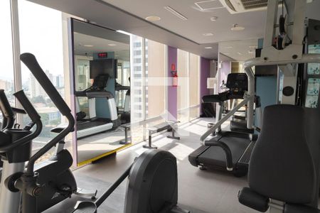 Área comum de kitnet/studio para alugar com 1 quarto, 34m² em Centro, Guarulhos