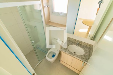 Banheiro de kitnet/studio à venda com 1 quarto, 28m² em Vila da Saúde, São Paulo