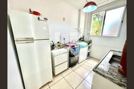Cozinha de apartamento à venda com 2 quartos, 50m² em Bandeirantes (pampulha), Belo Horizonte
