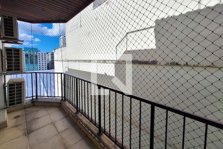 Varanda da Sala de apartamento à venda com 4 quartos, 245m² em Icaraí, Niterói