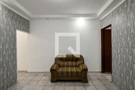 Sala de casa para alugar com 1 quarto, 95m² em Quietude, Praia Grande