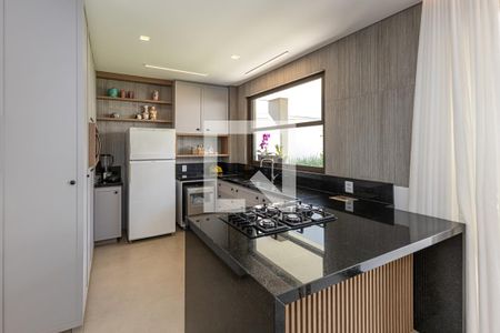 Cozinha 1 de casa de condomínio à venda com 6 quartos, 634m² em Alphaville Nova Lima, Nova Lima