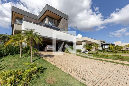 Fachada de casa de condomínio à venda com 6 quartos, 634m² em Alphaville Nova Lima, Nova Lima