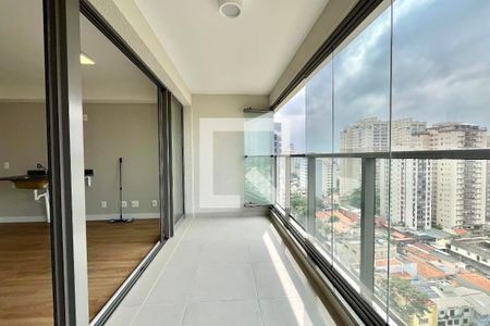 Varanda de kitnet/studio à venda com 1 quarto, 37m² em Vila Monte Alegre, São Paulo