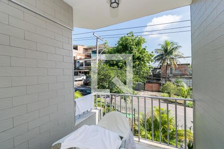 Varanda da Sala de apartamento para alugar com 2 quartos, 54m² em Cordovil, Rio de Janeiro