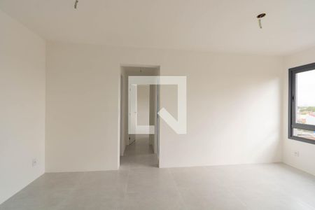 Sala/Cozinha de apartamento à venda com 2 quartos, 57m² em Fátima, Canoas