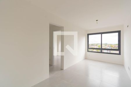 Sala/Cozinha de apartamento à venda com 2 quartos, 57m² em Fátima, Canoas