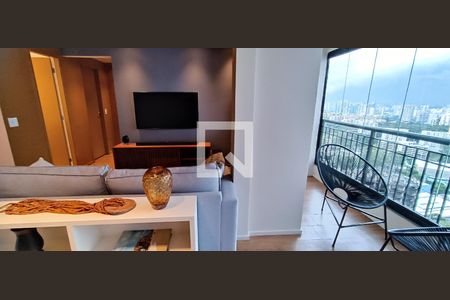 Sala/Cozinha de apartamento à venda com 2 quartos, 70m² em Jardim Parque Morumbi, São Paulo