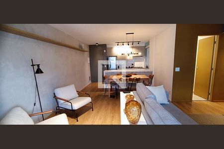 Sala/Cozinha de apartamento à venda com 2 quartos, 70m² em Jardim Parque Morumbi, São Paulo