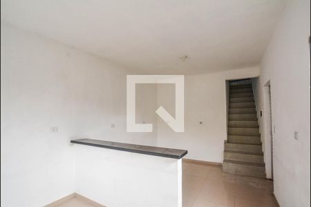 Cozinha de casa para alugar com 2 quartos, 42m² em Jardim do Estádio, Santo André