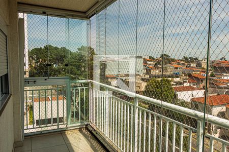 Varanda da Sala de apartamento à venda com 3 quartos, 80m² em Campininha, São Paulo