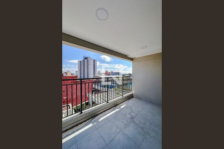 Varanda da Sala de apartamento à venda com 2 quartos, 52m² em Belenzinho, São Paulo