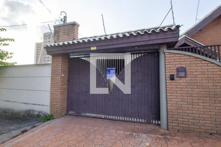 Fachada + Placa de casa para alugar com 1 quarto, 125m² em Jardim Guaruja, Sorocaba