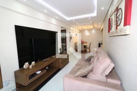 Sala de apartamento para alugar com 2 quartos, 101m² em Aviação, Praia Grande