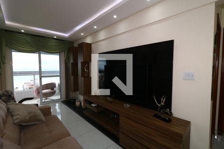 Sala de apartamento para alugar com 2 quartos, 101m² em Aviação, Praia Grande