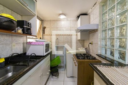 Cozinha e Área de Serviço de apartamento à venda com 2 quartos, 60m² em Parque Brasília, Campinas