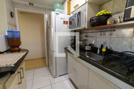 Cozinha e Área de Serviço de apartamento à venda com 2 quartos, 60m² em Parque Brasília, Campinas