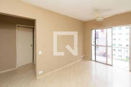 Sala de apartamento à venda com 1 quarto, 47m² em Indianópolis, São Paulo