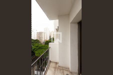 Varanda de apartamento à venda com 1 quarto, 47m² em Indianópolis, São Paulo