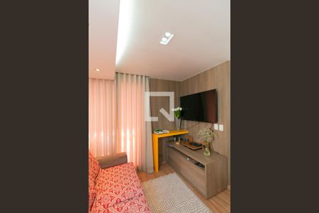 Sala de TV de apartamento à venda com 3 quartos, 110m² em Castelo, Belo Horizonte