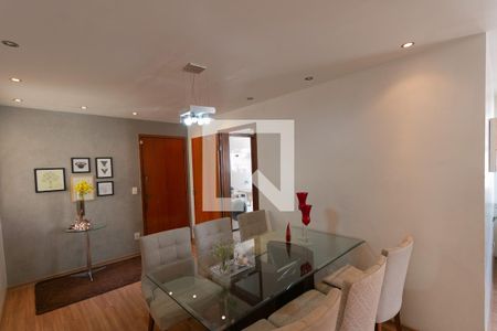 Sala de Jantar de apartamento à venda com 3 quartos, 110m² em Castelo, Belo Horizonte