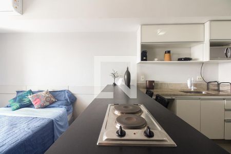 Cozinha de kitnet/studio à venda com 1 quarto, 39m² em Vila Gomes Cardim, São Paulo