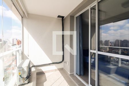 Varanda de kitnet/studio para alugar com 1 quarto, 35m² em Vila Gomes Cardim, São Paulo