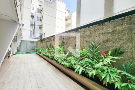 Área comum de kitnet/studio à venda com 1 quarto, 23m² em Botafogo, Rio de Janeiro