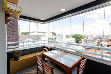 Varanda de apartamento à venda com 2 quartos, 68m² em Vila Curuçá, Santo André