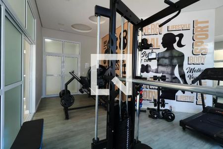 Área comum - Academia de apartamento para alugar com 2 quartos, 68m² em Vila Curuçá, Santo André