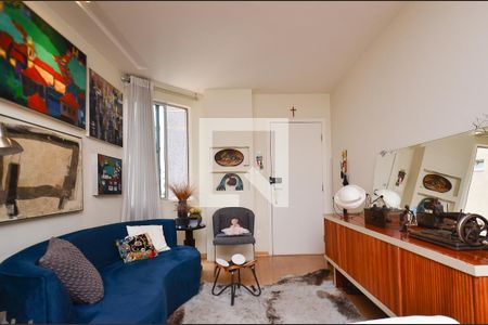 Sala de apartamento à venda com 2 quartos, 110m² em Carmo, Belo Horizonte