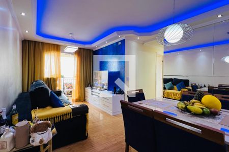 Sala de apartamento à venda com 3 quartos, 76m² em Picanço, Guarulhos